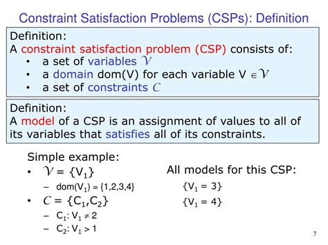 Ppt Solving Constraint Satisfaction Problems Csps Using Search