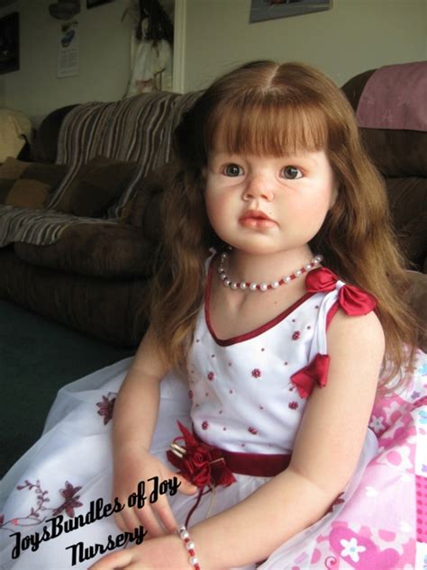 Angelica Child Size Reborn Vinyl Doll Kit By Reva Schick 43