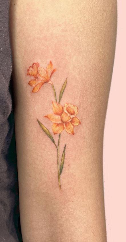 50 Daffodils Tattoo Meaning Symbols Designs And Meanings