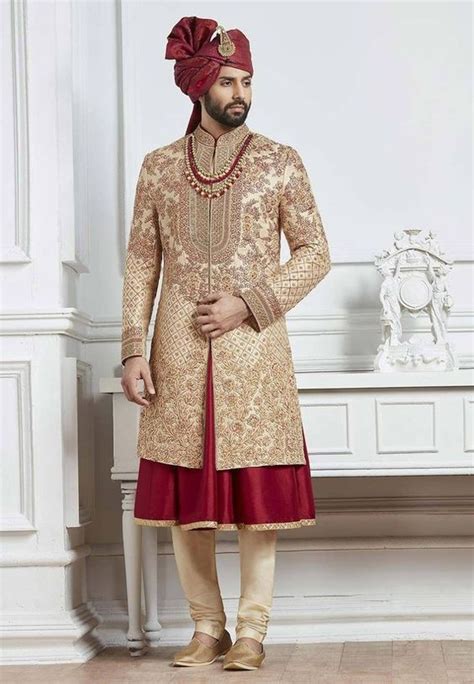 Indian Wedding Groom Outfit Ideas Sherwani Indianwedding Indiangroom Indiangroomdress