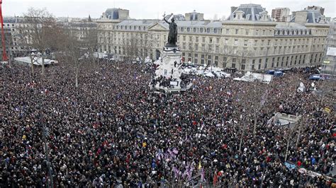 Mobilisation Historique En France Un Acte De Guerre Contre Charlie