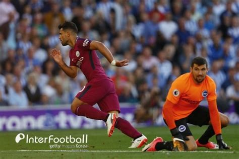 인터풋볼 Epl 리뷰 아구에로 결승골 맨시티 브라이턴에 2 0 압승 움짤有 축구 소식통 에펨코리아