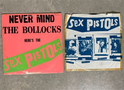 SEX PISTOLS NEVER Mind The Bollocks USA Edition Neuauflage 180g