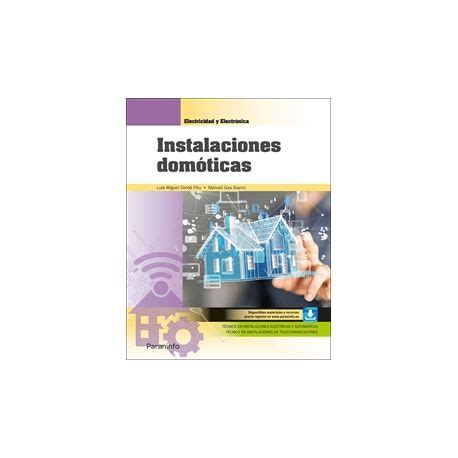 Libro INSTALACIONES DOMÓTICAS Edición 2020 ISBN 9788428343411 Libros