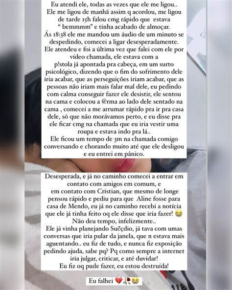 PISTOLA NA CABEÇA influenciadora amiga de Amendoim revela