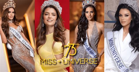 Miss Universo Tatiana Calmell Y Sus Rivales En El Concurso De