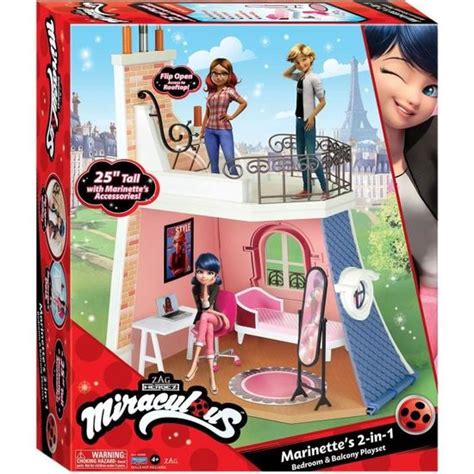 Miraculous Ladybug La Chambre De Marinette Cdiscount Jeux Jouets