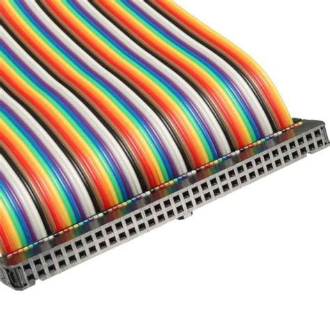 Pin Rainbow Flat Ribbon Cable Awg Ecocables