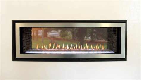 Empire Boulevard Linear Direct Vent Fireplaces See Through 48