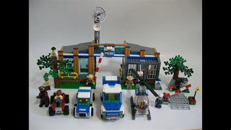 Lego City 4436 4440 Patrol Car Forest Police Station Simple Review