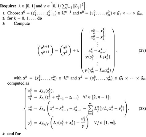 Primal Dual Splitting For Problem With N M Lifting With N