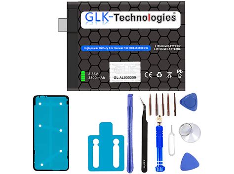 GLK TECHNOLOGIES Huawei P30 Akku HB436380ECW 3800mAh Inkl PROFI