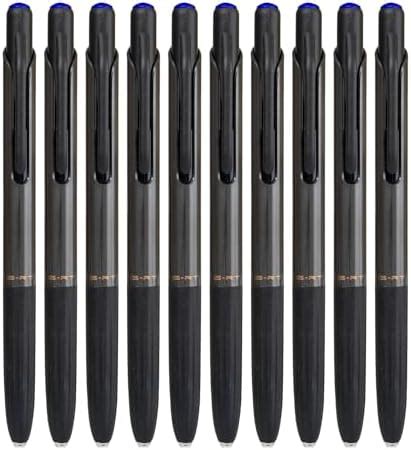 Pentonic Mm G Rt Retractable Gel Pen Blue Ink Set Of Amazon