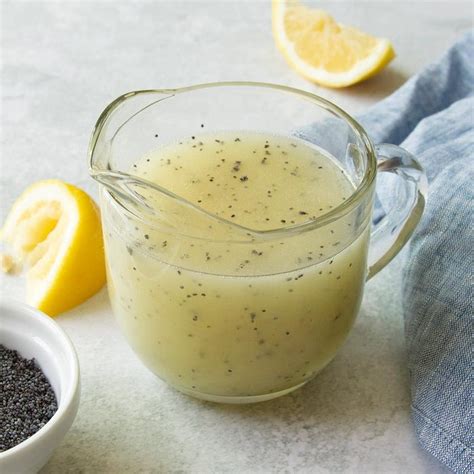 Lemon Poppy Seed Dressing Recipe How To Make It