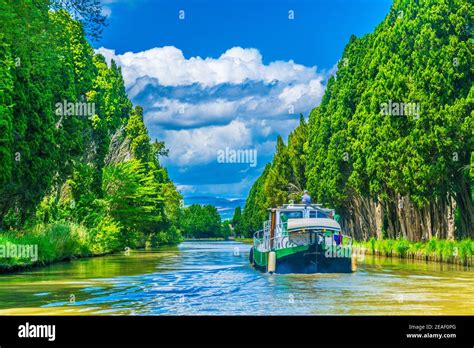 Canal du Midi near Carcassonne, France Stock Photo - Alamy