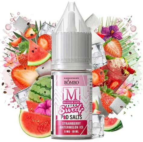 Magnum Vape Strawberry Watermelon Ice Ml Extra Sweet Pod Salts Al