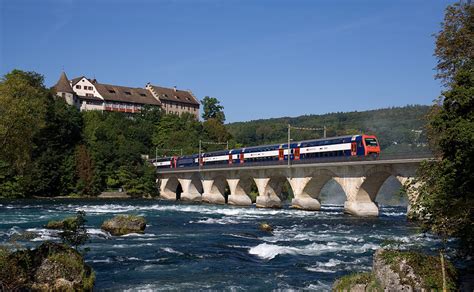 Bt Of Sbb Between Neuhausen And Schloss Laufen