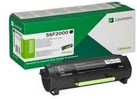 Toner Lexmark 56F2000 Black Bol