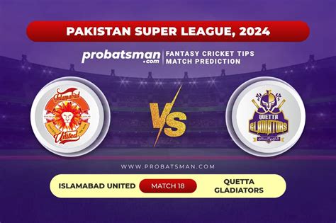 ISL Vs QUE Dream11 Prediction With Stats Pitch Report Player Record