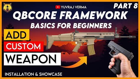 Add Custom Weapons In Qbcore Server Qbcore Framework Weapons Fivem