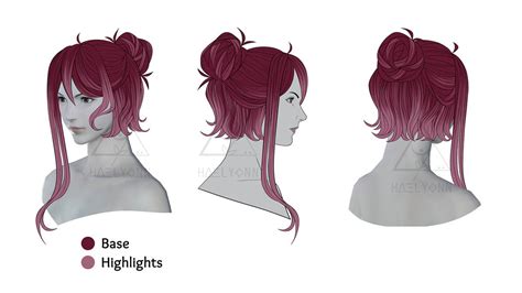 FFXIV Hairstyle Contest Entry 01 by Haelyonn on DeviantArt