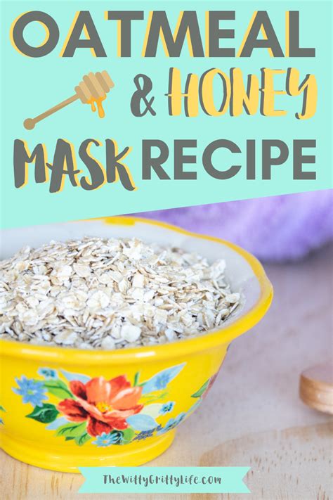 Homemade Honey Oatmeal Mask Diy Skin Care Recipes Beauty Recipe Skin Care Recipes