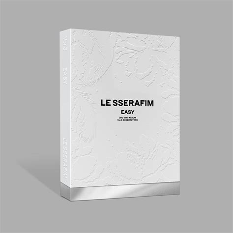 3rd Mini Album Easy Sheer Myrrh Le Sserafim Official Store