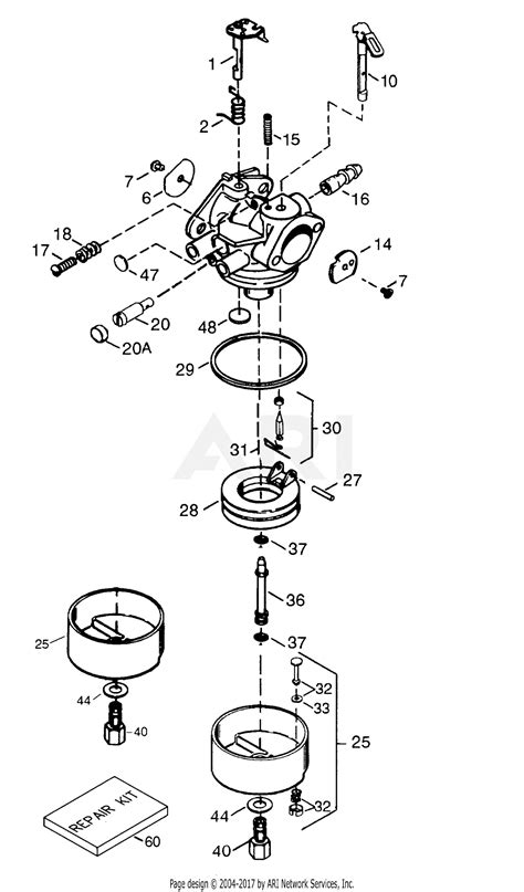 Tecumseh Carb Diagram Tecumseh Carburetor Emulsion