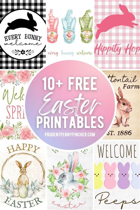 10 Free Printable Easter Decorations Easter Decorations Printables