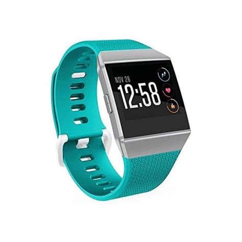 Quality Fitbit Watch Ionic Classic Silicone Strap Teal Page 1 MDM