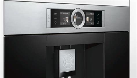 Review Of The Built In BOSCH CTL636ES1 Coffee Machine The Appliances