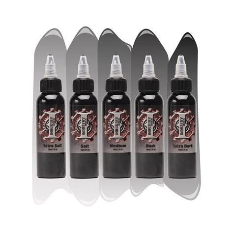 Grey Wash Set — Industry Inks — Pick Size Painfulpleasures
