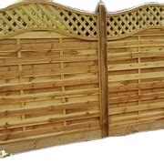 Omega Lattice Top Fence Panel Fencekings