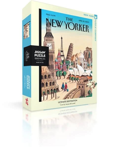 Ultimate Destination | The new yorker, Jigsaw puzzles, New yorker covers