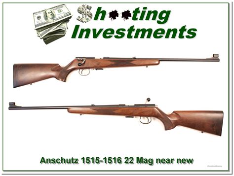 Anschutz 1515 1516 22 Magnum Exc Co For Sale At