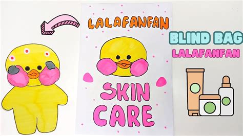 Paper Diy Paper Diy Lalafanfan Skincare Blind Bag Lalafanfan