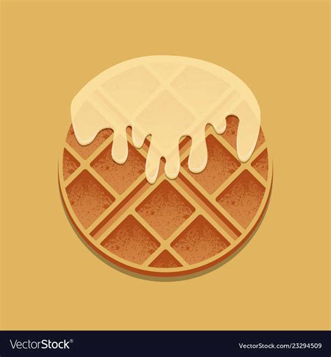 Waffle Vector At Collection Of Waffle Vector Free For