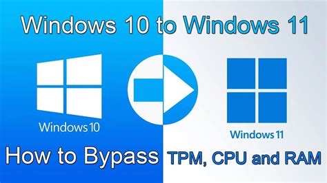 How To Bypass Windows 11s Tpm Cpu And Ram Requirements Youtube