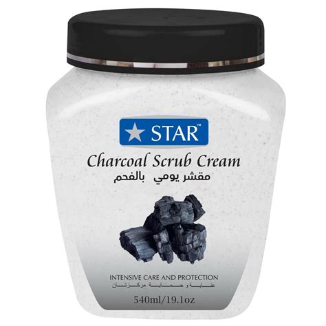 Cream Activated Charcoal Scrub For Personal Parlour At Best Price In