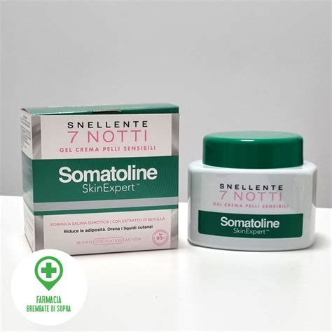 Somatoline Snellente Notti Gel Crema Pelli Sensibili Farmacia Brembate