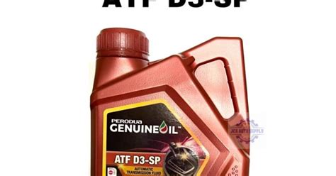 Perodua ATF Auto Oil Perodua D3 SP 1Litre PERODUA JCA AUTO SUPPLY