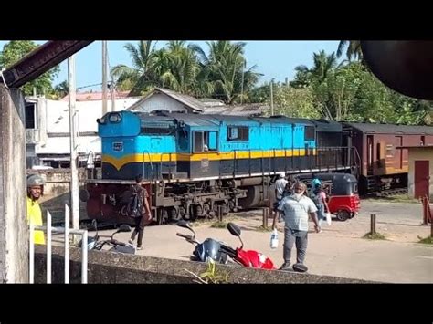 Sri Lanka Railway M A Train No Arriving Aluthgama Railway