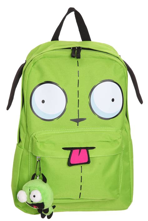 Invader Zim Gir Backpack Hot Topic 1497 Bags Invader Zim Backpacks