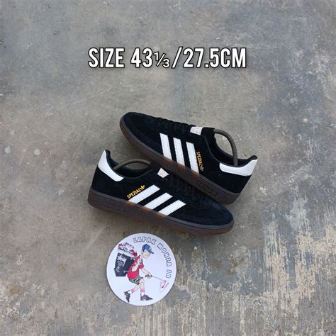 Adidas Handball Spezial Black Fesyen Pria Sepatu Sneakers Di Carousell