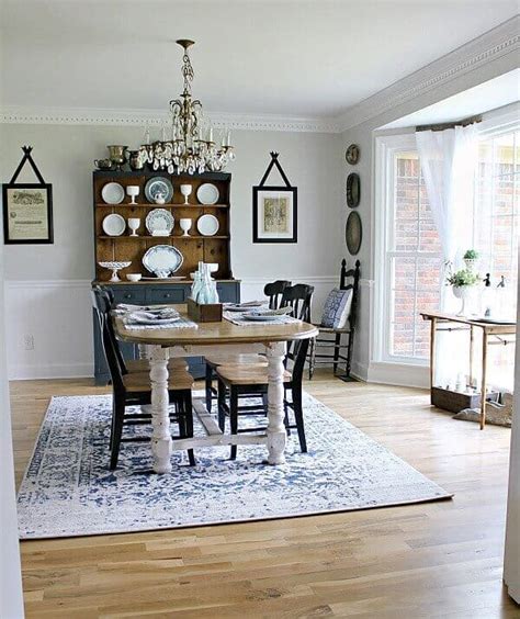 A Budget Friendly Dining Room Makeover Noting Grace