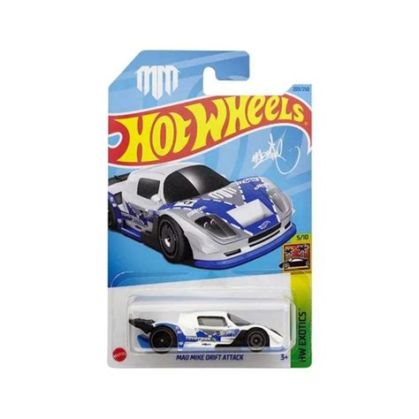 Машинка базовая Hot Wheels Mad Mike Drift купить с доставкой по выгодным ценам в