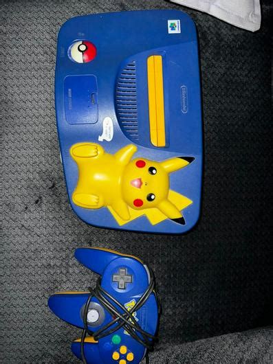 Pikachu Nintendo 64 System Item Only Nintendo 64