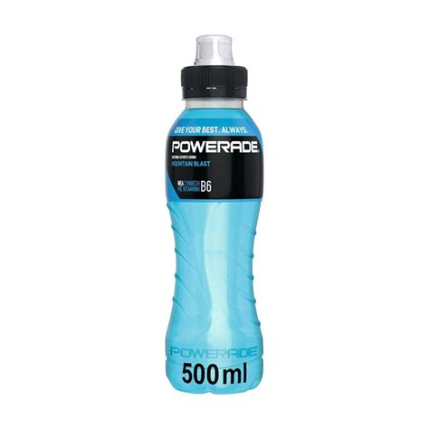 Powerade Mountain Blast Ισοτονικό Ποτό 500 Ml Eshop Super Market