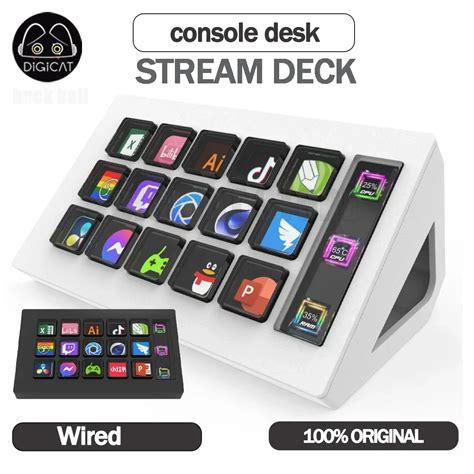 StreamDeck Mini Teclado Visual Stream Deck Live Content Creation