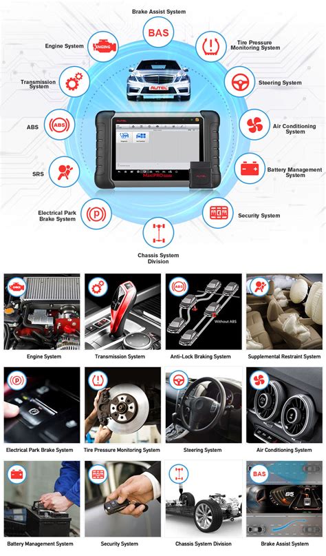 Latest Autel Maxidas Ds Kit Tablet Full Set Diagnostic Tool